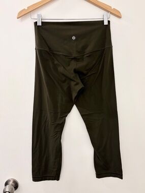 Lululemon Align Crop Leggings - green